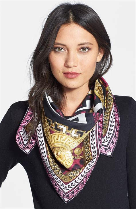 versace scarf century 21|versace silk foulards.